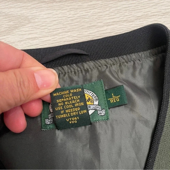 Cabela’s Outdoor Gear Dark Green Golfing Pullover Windbreaker Vest Men’s Size L - Picture 6 of 9